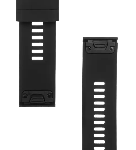 Tactical ремешок для умных часов Garmin Fenix 5X/6X/7X/8 (26 mm) | силиконовый | чёрный