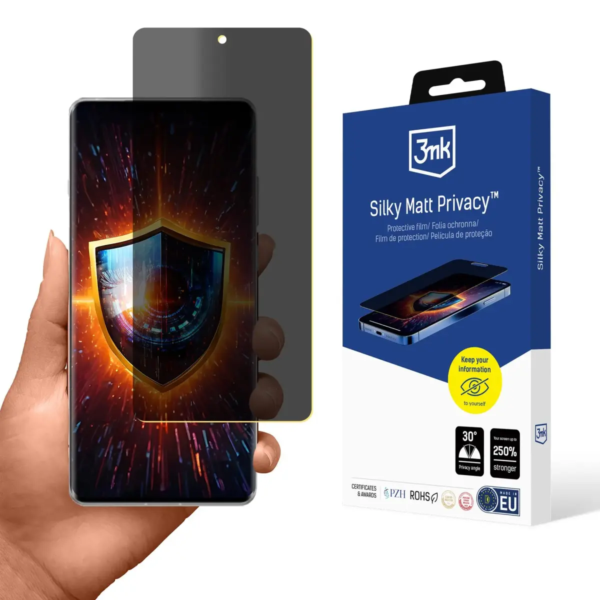 Oppo Find X7 Ultra - 3mk Silky Matt Privacy