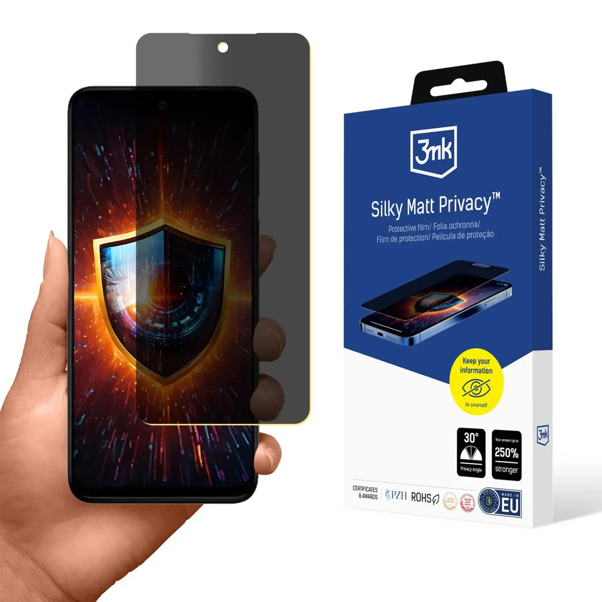 Motorola Moto G 5G 2025 - 3mk Silky Matt Privacy