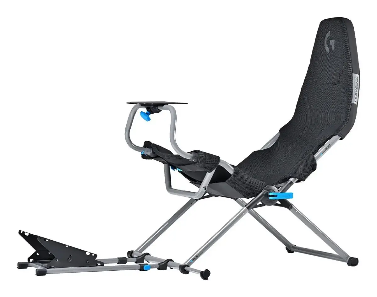 Playseat Challenge X Logitech G Edition G.00248 saliekams sacīkšu simulatora kokpits melns