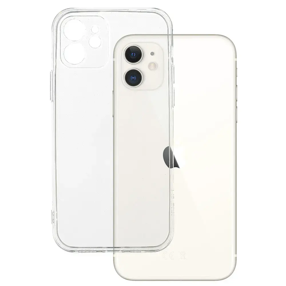 Ultra Clear 1mm maciņš telefonam iPhone 11 caurspīdīgs