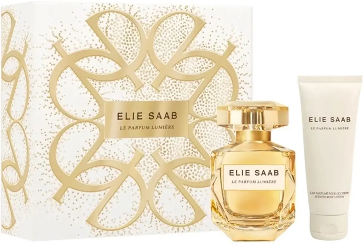 Set Elie Saab: Le Parfum Lumiere, Eau De Parfum, For Women, 50 ml + Le Parfum Lumiere, Body Lotion, 75 ml