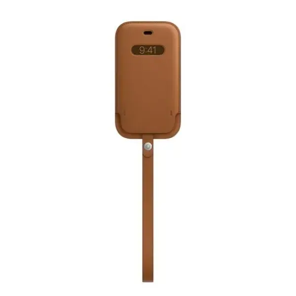 Etui Apple MHMP3ZM|A iPhone 12 mini 5,4" MagSafe brązowy|brown Leather Case