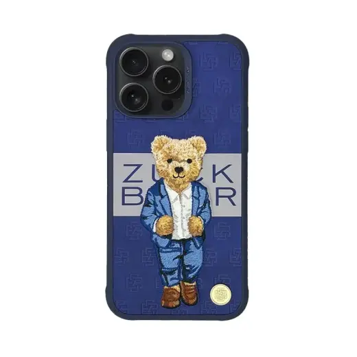 Zuck Bear Paris Gentleman maciņš telefonam iPhone 15 Pro Max