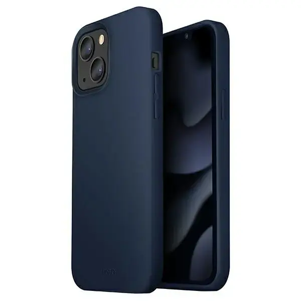 UNIQ Lino phone case for iPhone 13 6.1 blue blue