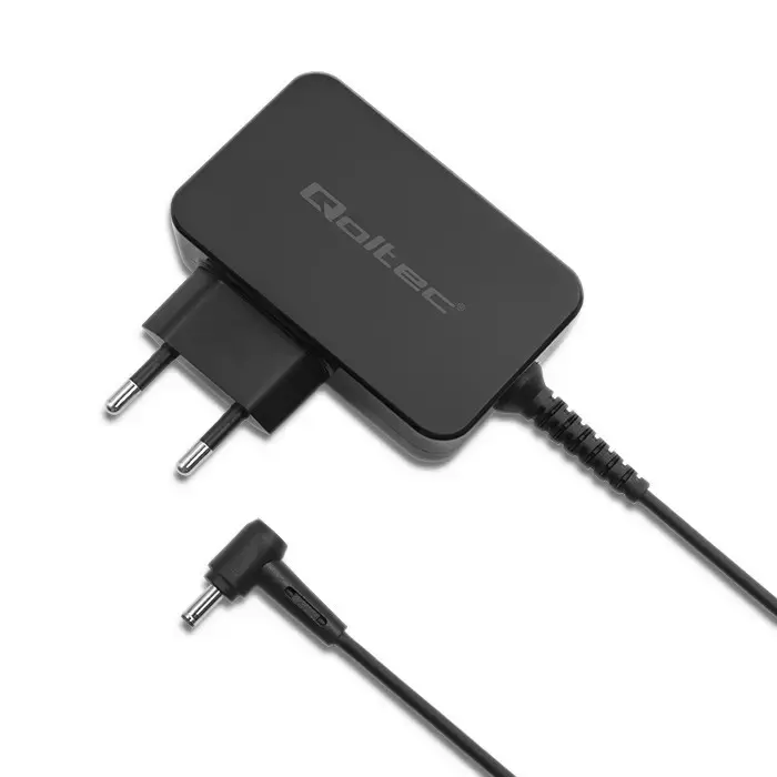 Qoltec 52393 strāvas adapteris Lenovo 45W | 20V | 2.25A | 4.0x1.7mm | Melns