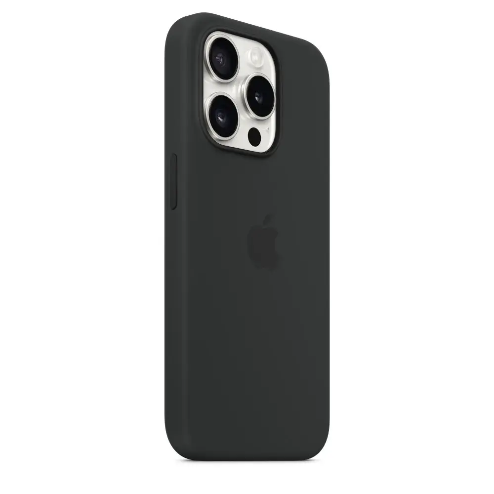 MT1A3ZM|A Apple Silicone Magsafe Cover for iPhone 15 Pro Black (Damage Package)