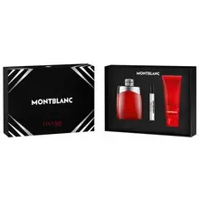 Legend Red Gift set EDP 100 ml, miniature EDP 7.5 ml and shower gel 100 ml