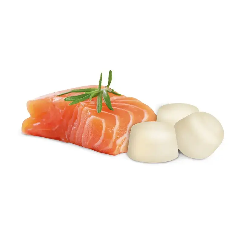Vitamīnizēta papildbarība - Beaphar Mutton Fat Treats Salmon 245 gr