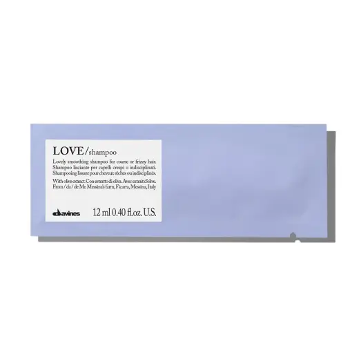 Set, Davines, Love Smoothing, Hair Shampoo, Smoothing, 12 pcs, 12 ml