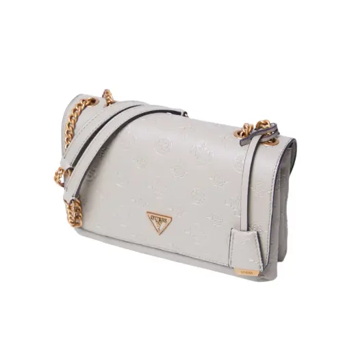 Guess, Helaina, Synthetic Leather, Textile Bag, Sage, PB840321, For Women