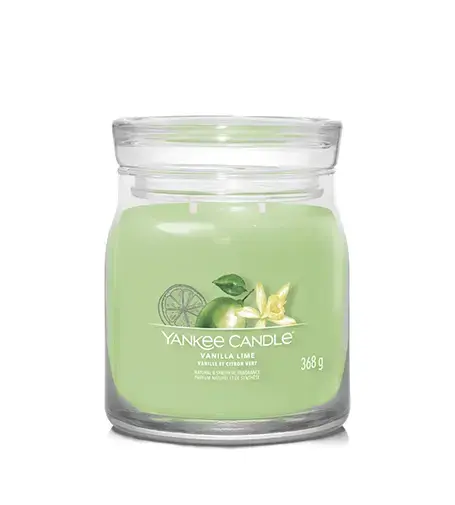 Yankee Candle Vanilla Lime signature candle 368 g