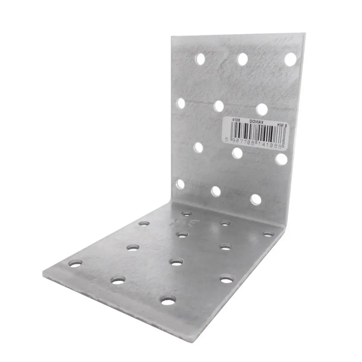 Angle bracket KM8 80x80x60x2mm, wide corner mounting