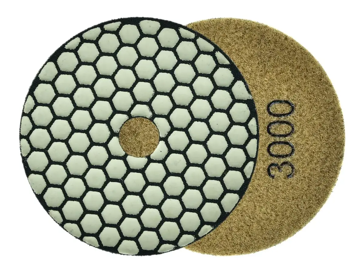 Deimantinis sauso poliravimo padas 100mm G3000