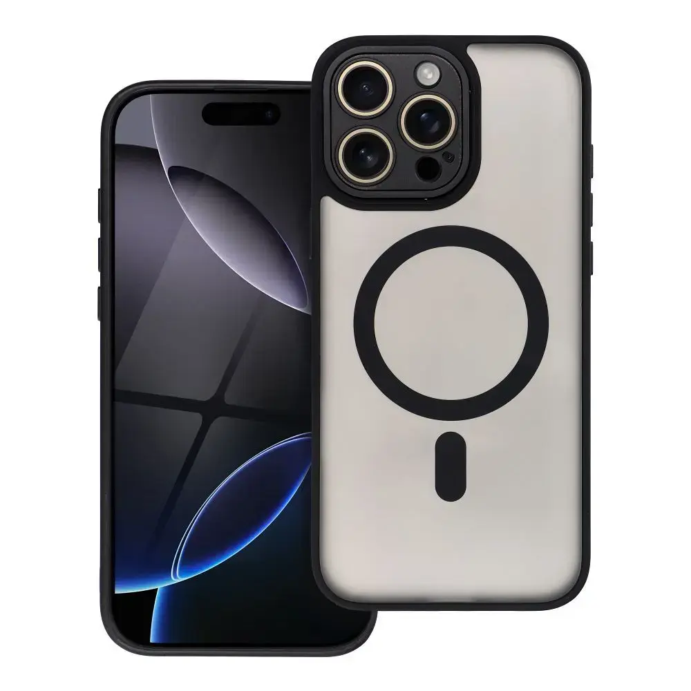 Case for iPhone 12 PRO Variete Mag Cover compatible with MagSafe black