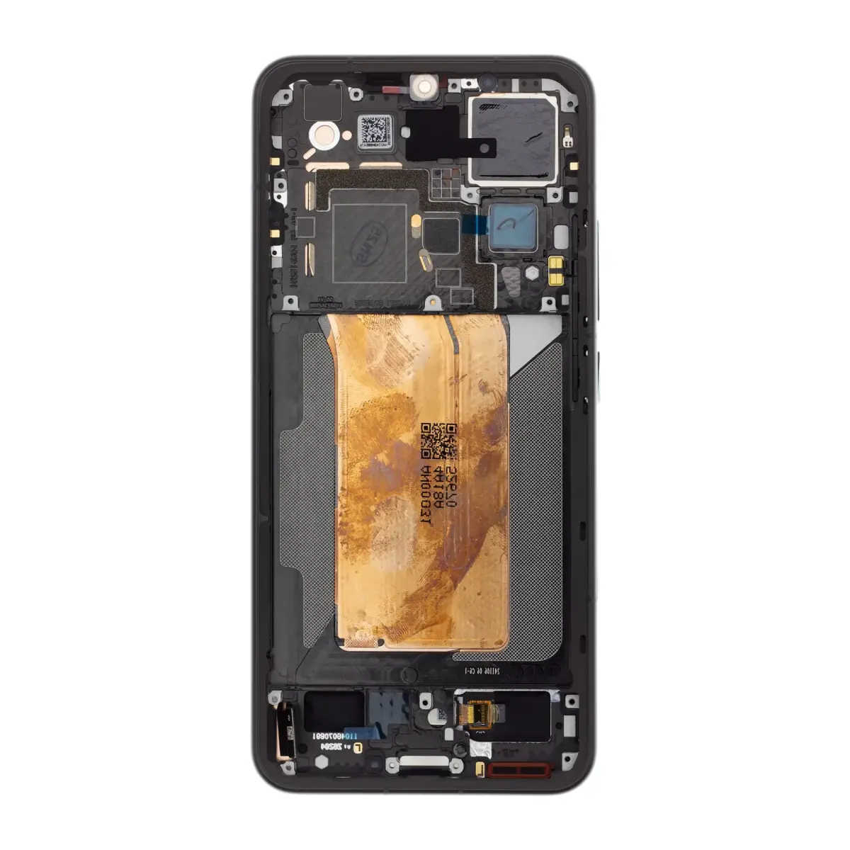 LCD Display + Touch Unit + Front Cover for Xiaomi 15 5G Black (Service Pack)