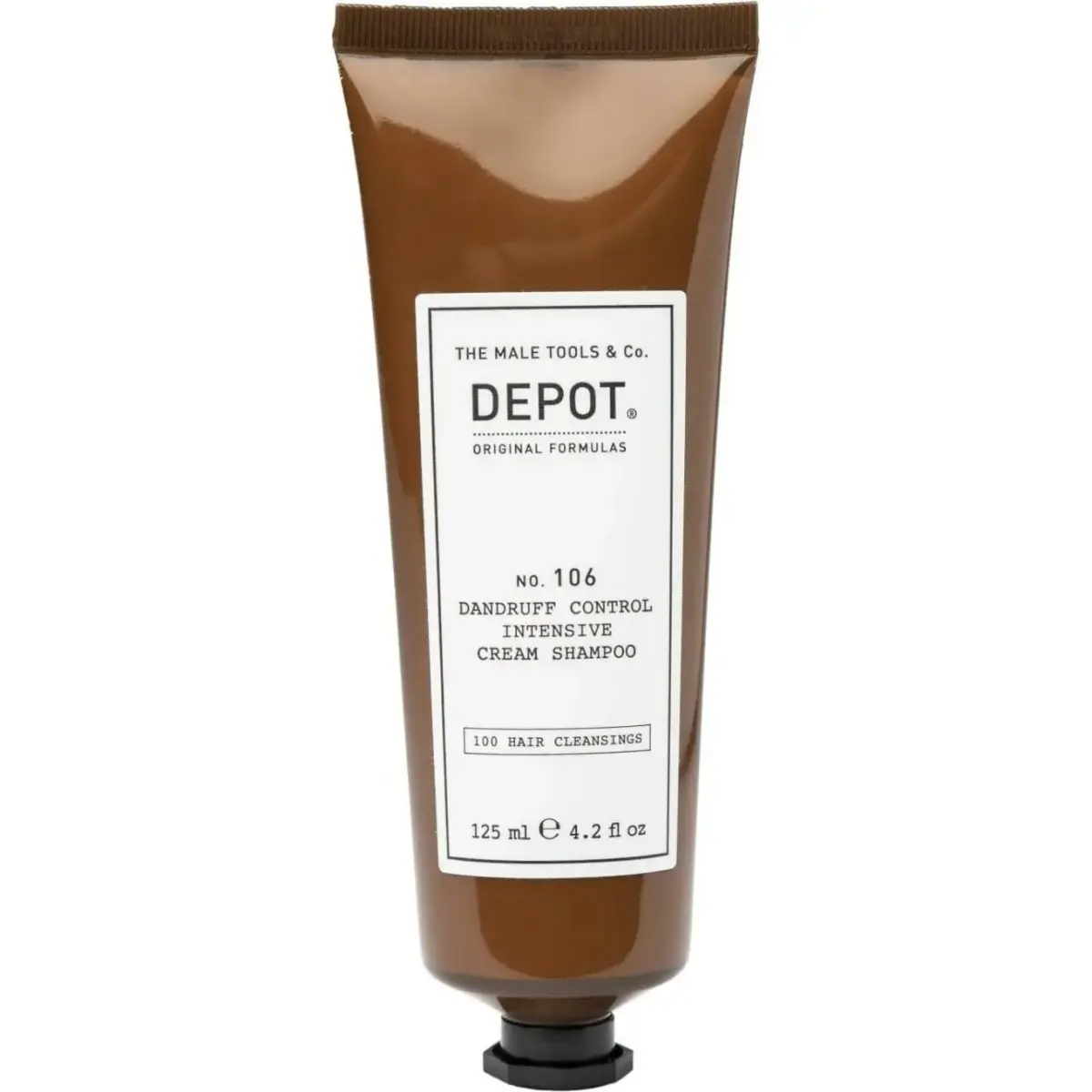 Depot, 100 Hair Cleansing No. 106, Pro-Vitamin B5, Hair Shampoo, Anti-Dandruff, 125 ml