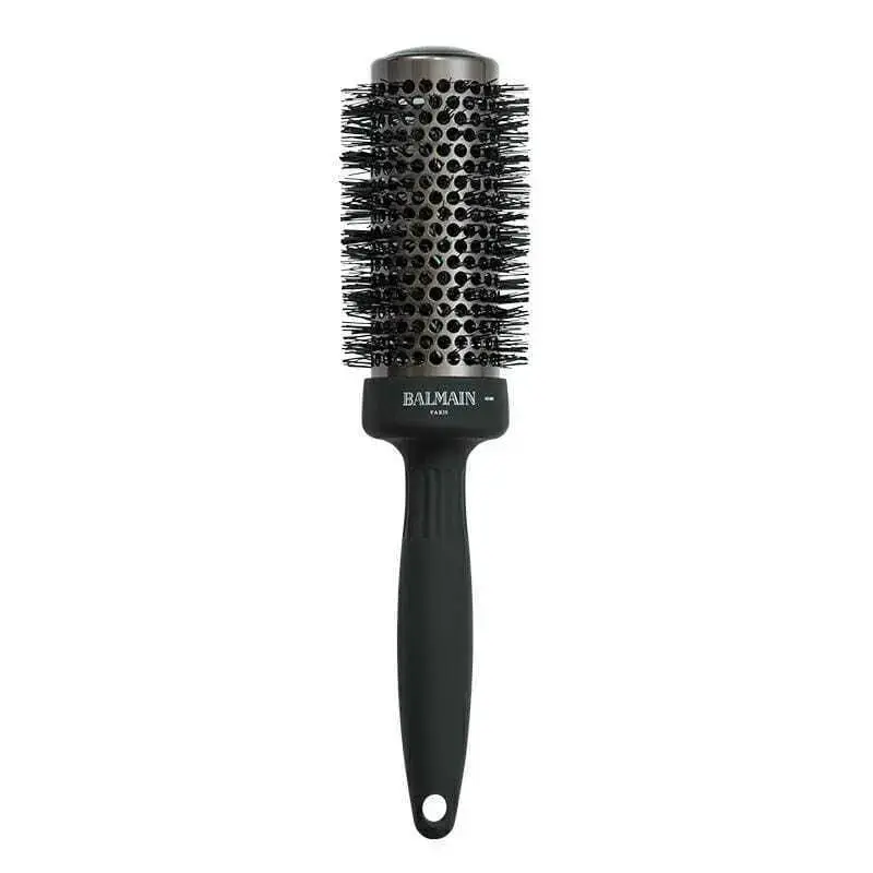 Balmain Professionnel, Ceramic, Round, Hair Brush, Black, 43 mm