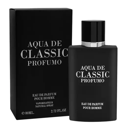 Fragrance World Aqua de Classic Profumo (EDP) parfumuotas vanduo vyrams 80 ml