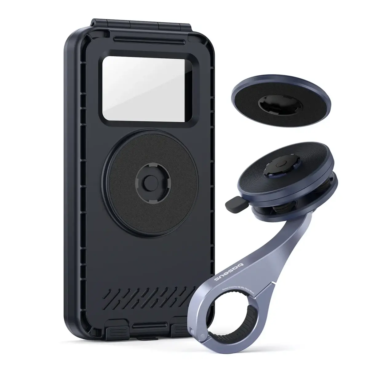 Baseus PrimeTrip VB1 Magnetic Handlebar Phone Holder - Gray