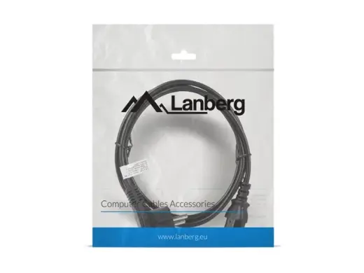Power cable CEE 7|7 - IEC 320 C13 1.8M black