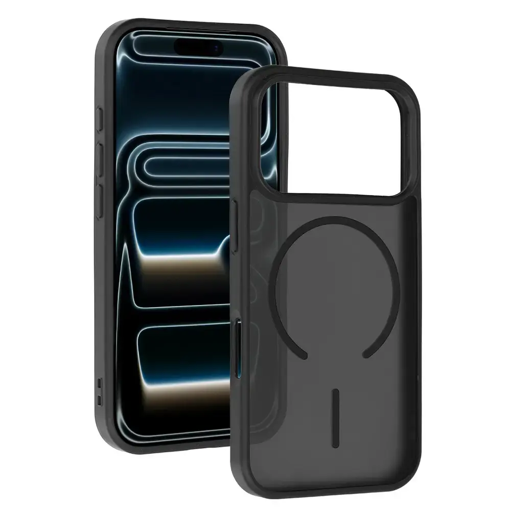 Magmat Slim maciņš telefonam iPhone 17 Pro Max melns