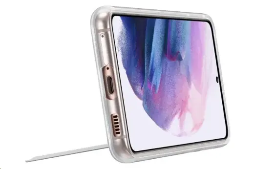 EF-JG991CTE Samsung Clear Standing Cover for Galaxy S21 Transparent