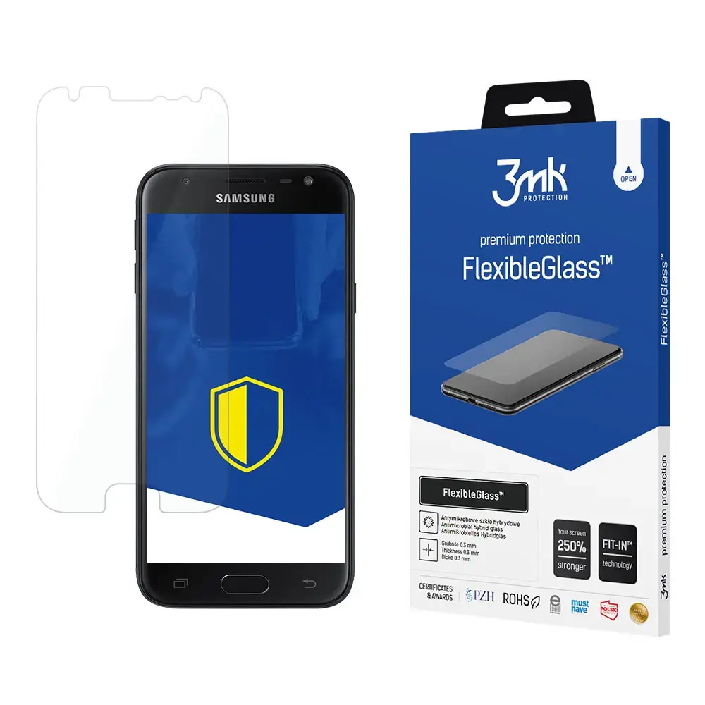 3mk FlexibleGlass aizsargplēve telefona ekrānam Samsung Galaxy J3 (2017) (J330)