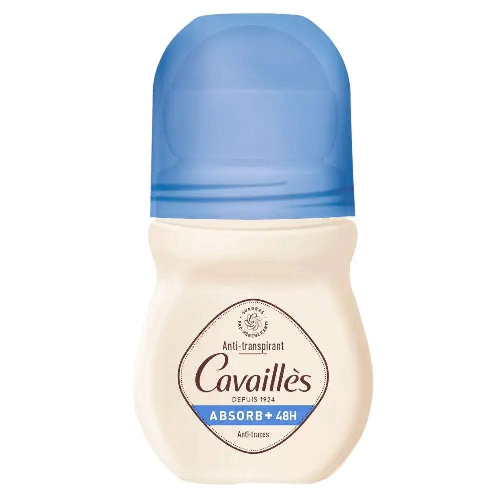 Roge Cavailles, Absorb + 48H, 48h Protection, Deodorant Roll-On, For Women, 50 ml