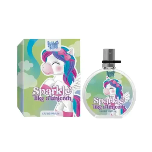 Bubble Bliss, Sparkle Like A Unicorn, Eau De Parfum, For Girls, 15 ml