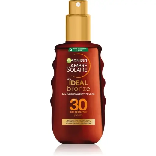 Debenhams Ambre Solaire Ideal Bronze Protective Oil SPF30 Sun Cream Spray | Size: 150ml