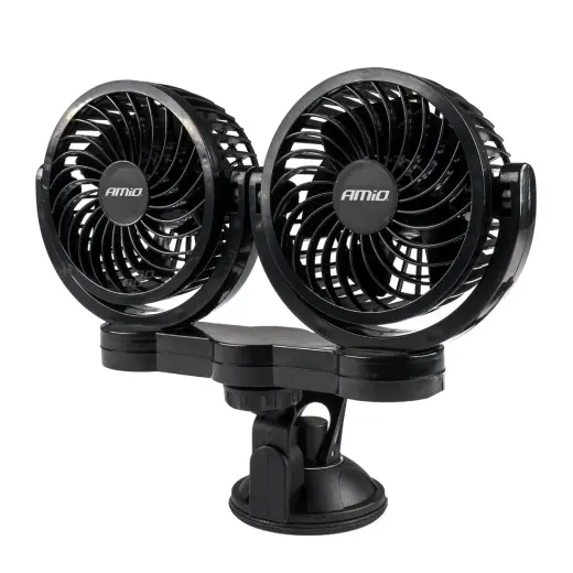 Car fan with suction 2x4" 24V