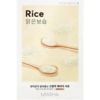 Rice Airy Fit Sheet Mask - Smoothing Face Mask.
