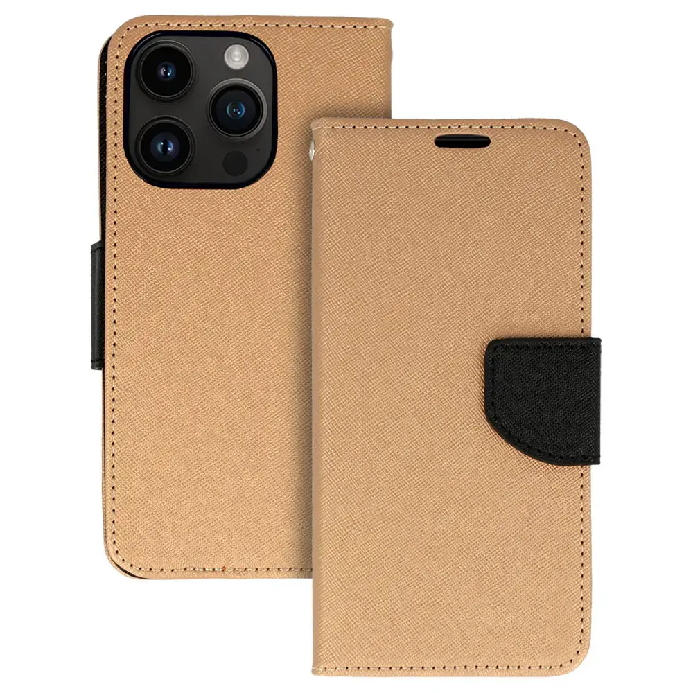 Fancy Case for Samsung Galaxy A22 5G gold-black