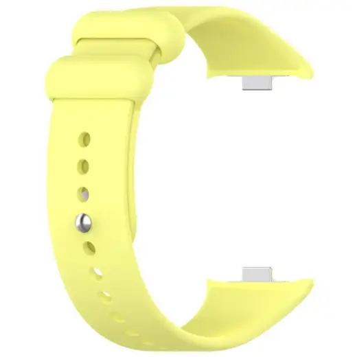 Telcon smartwatch strap for Xiaomi Mi Band 8 Pro | Silicone | yellow