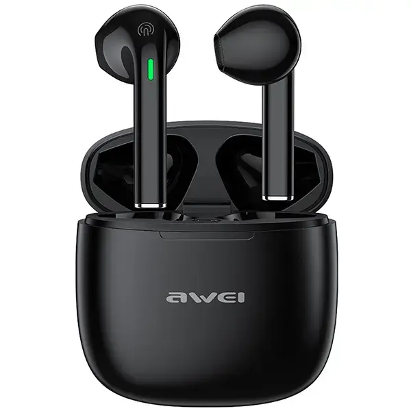 AWEI T26 Pro bluetooth 5.3 austiņas melnas