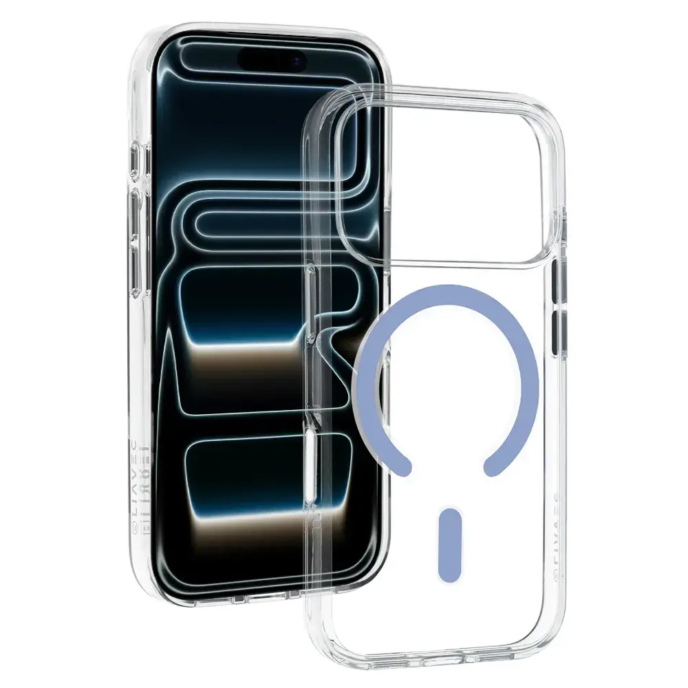 Liavec Pure Case for Iphone 17 Pro Max/18 Pro Max light blue (Camera Control Button)