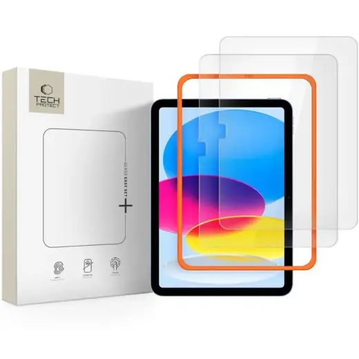 SZKŁO HARTOWANE TECH-PROTECT EASY SET+ 2-PACK IPAD 10.9” 10 | 2022 | 11” 11 | 2025 CLEAR