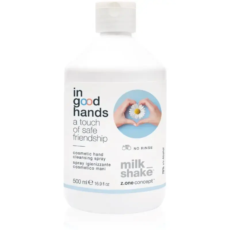 Milk Shake in Good Hands Cosmetic Hand Cleansing Spray - Volume: 500 Ml