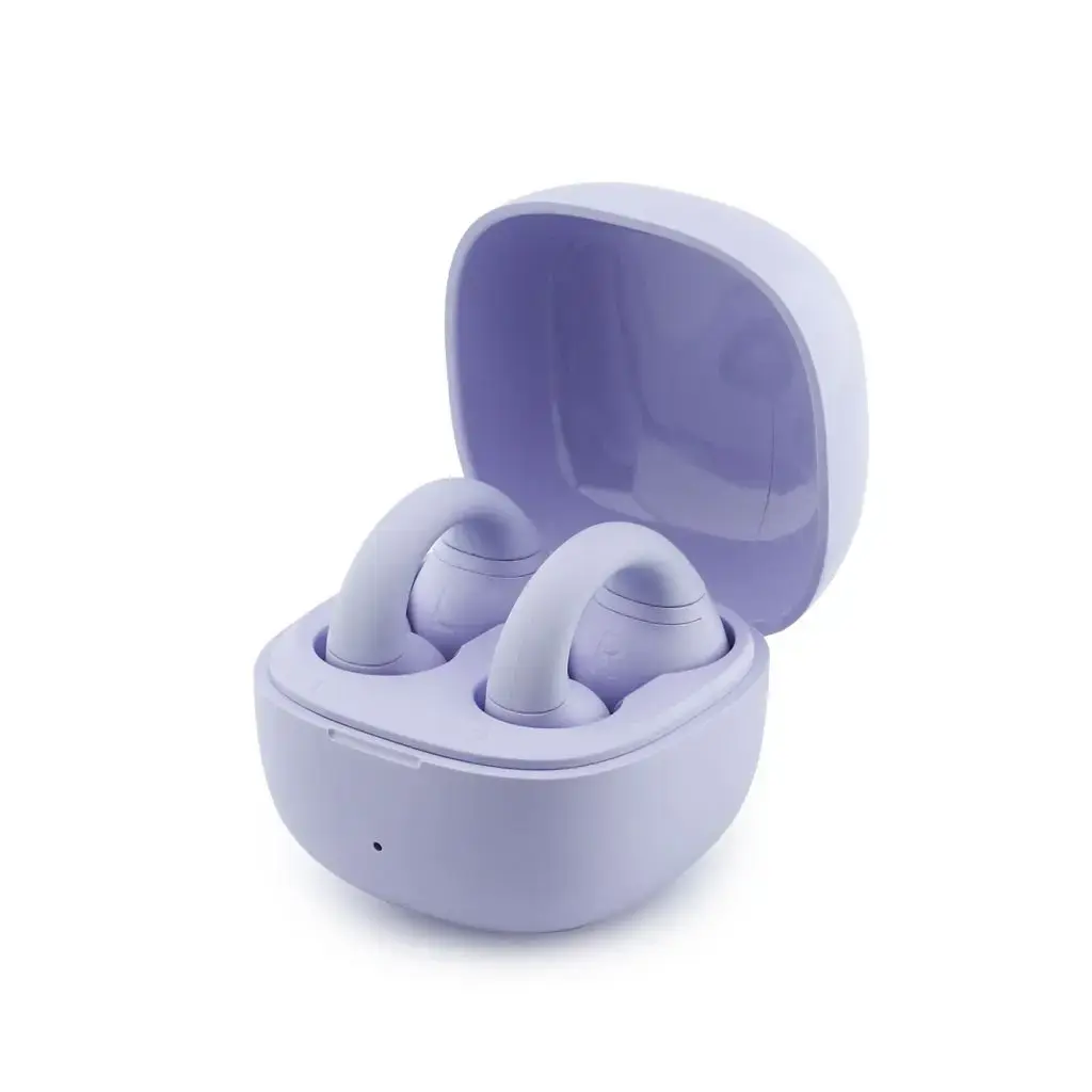 Guess Mini Classic Logo OWS Wireless Earphones Purple