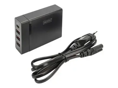 Digitus power adapter - USB, 24 pin USB-C - 72 Watt