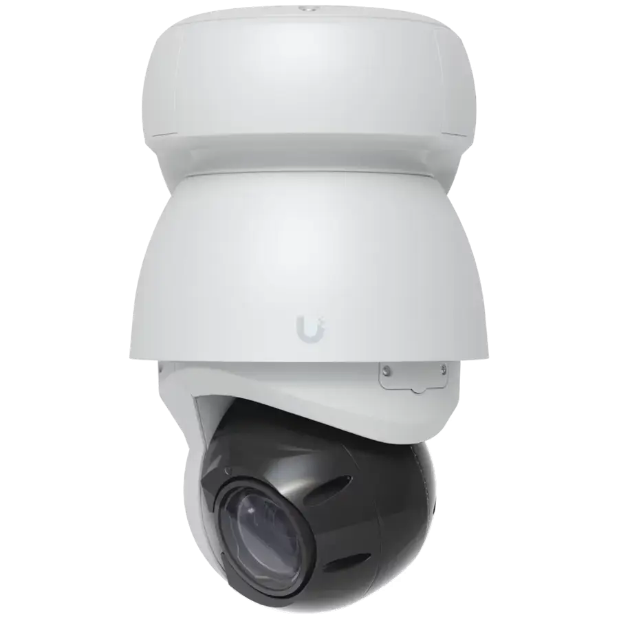 Ubiquiti UVC-AI-PTZ-W Industrial-grade 4K PoE++ PTZ camera with enhanced AI capabilities, 22x optical zoom, and long-range adaptive IR LED night vision