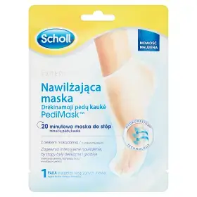 Scholl PediMask Nawilajca Maska Z Olejkiem Makadamia 1 Para