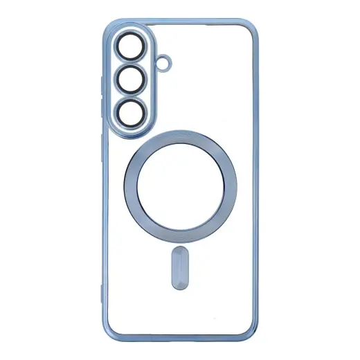 Electro чехол с поддержкой MagSafe для телефона Samsung Galaxy S26 FE (S741) синий