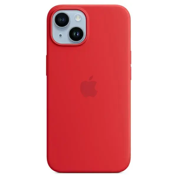 Etui Apple MPT63ZM|A iPhone 14 Plus 6,7" MagSafe czerwony|red Silicone Case