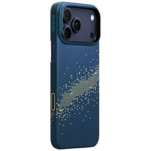 Case PITAKA Ultra-Slim MagSafe for iPhone 17 Pro milky way galaxy