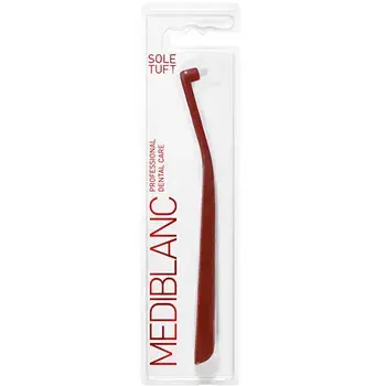 MEDIBLANC Single-Tuft Toothbrush Red 1 pc