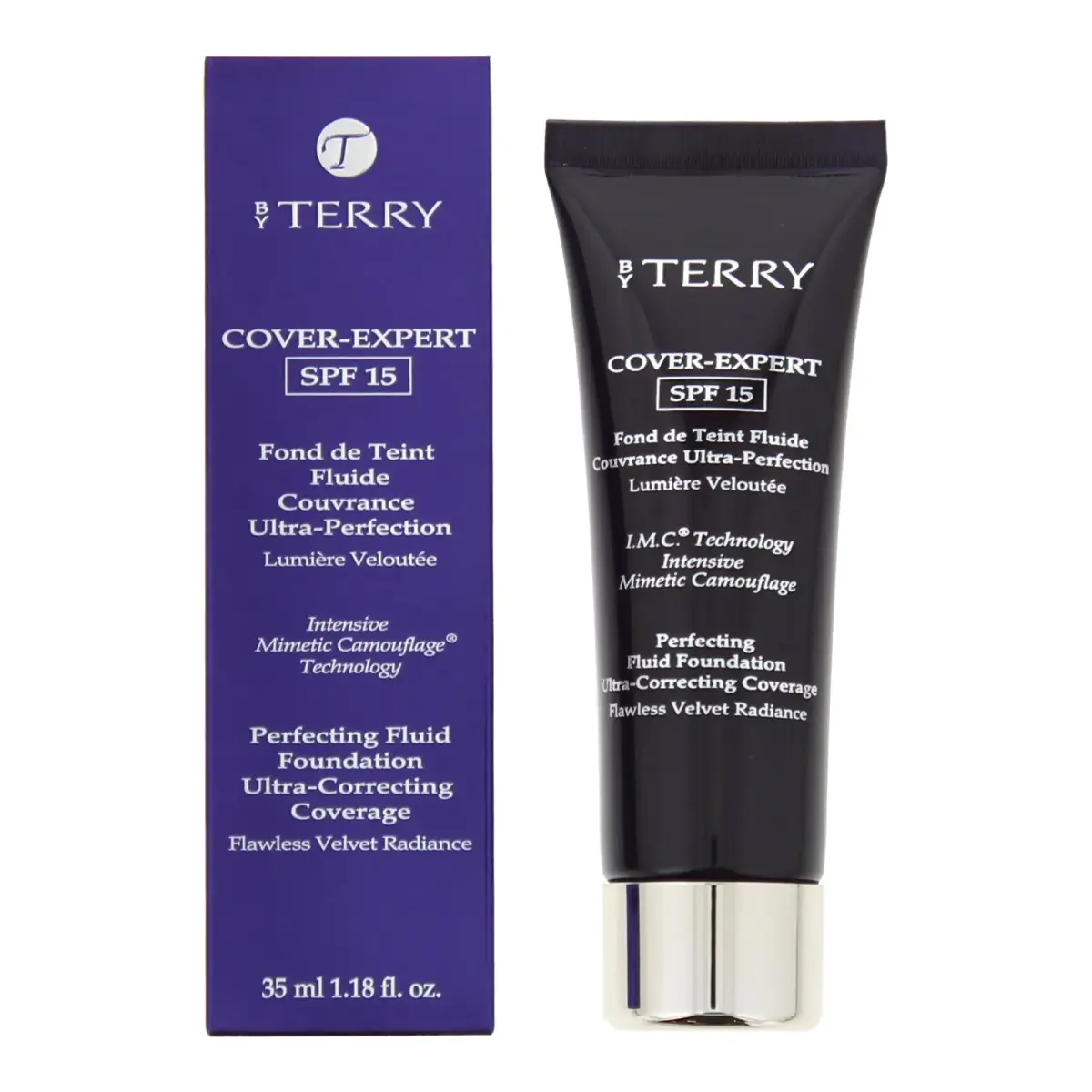 By Terry Cover Expert, Liquid Foundation, No. 1, Fair Beige, SPF 15, 35 ml