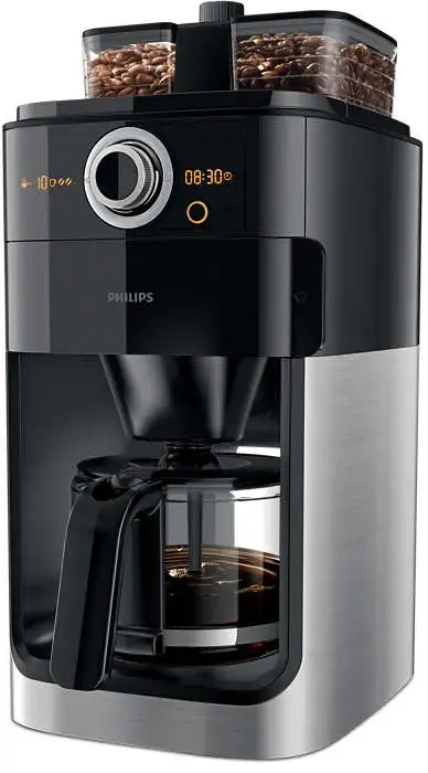 PHILIPS Grind&Brew Kafijas automāts, 1000W (melns)