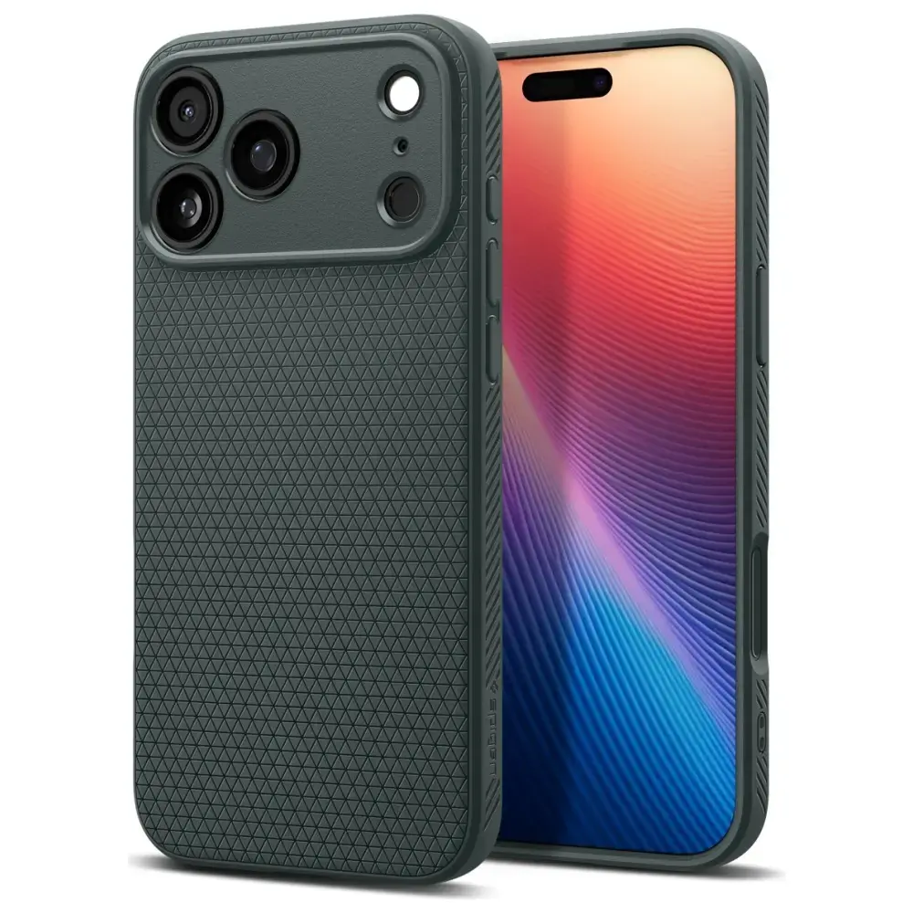 Spigen Liquid Air Case for iPhone 17 Pro Max Green